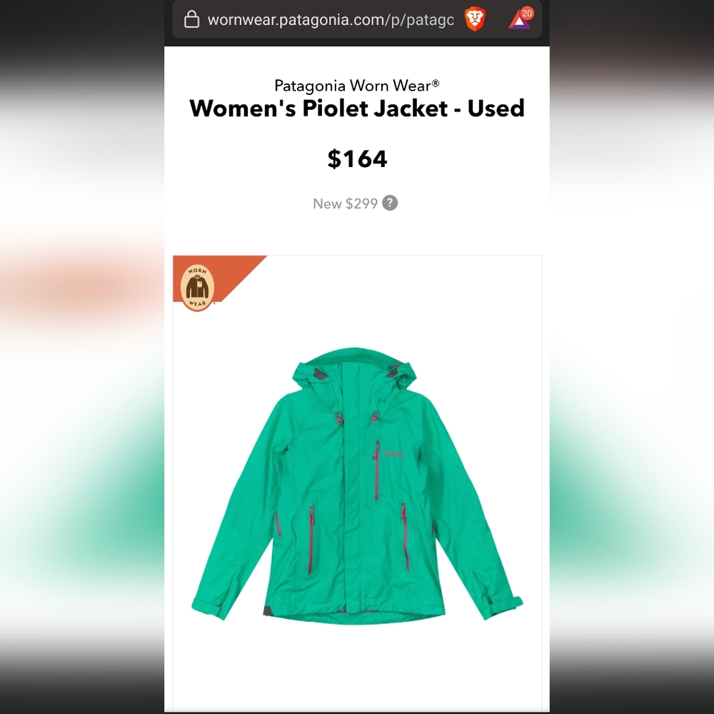 Patagonia Piolet Jacket